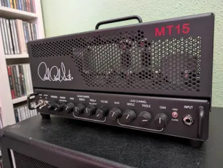 Amplificador PRS MT15 + Cabina 2x12 V30