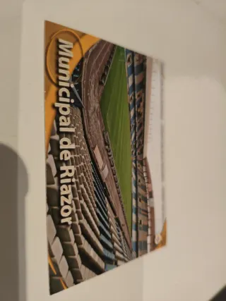 Carta/Cromo Municipal de Riazor 2011