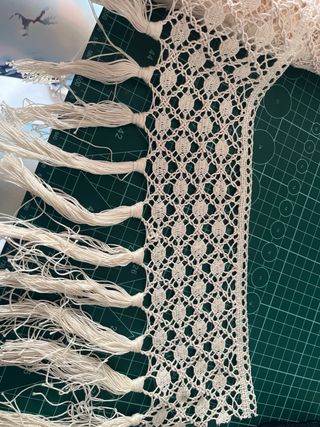 2 Rollo de pasamanería de encaje