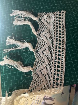 2 Rollo de pasamanería de encaje