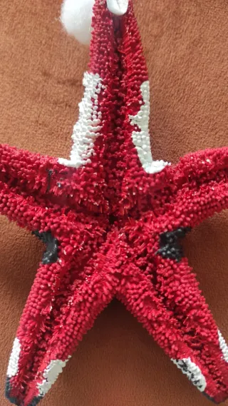 Adorno Navidad Estrella Papá Noel