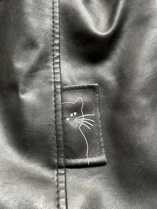 Confezione di 2 pouf in pelle A Loja do Gato Preto