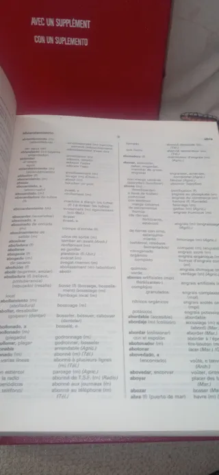 Diccionario tecnico frances-españl