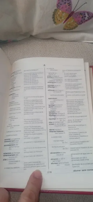 Diccionario tecnico frances-españl