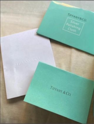 Collar Tiffany&Co Corazón Negro Plata