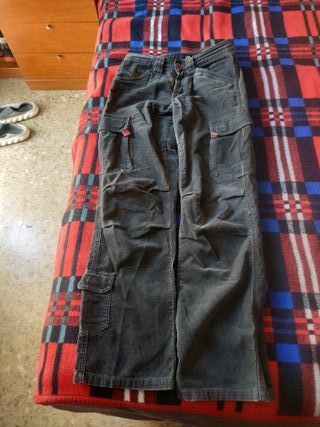 Pantalón pana verde Blindaje