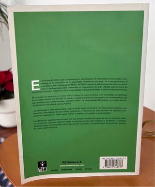 manual del MCMI-III (Inventario Clínico Multiaxial