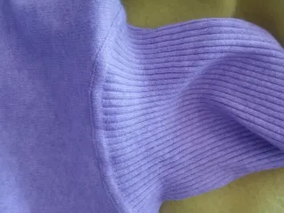 Jersey lila cuello alto