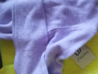 Jersey lila cuello alto