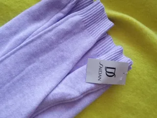 Jersey lila cuello alto