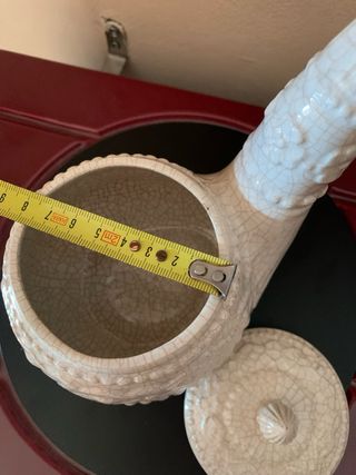 Barattolo porcellana antica decorato