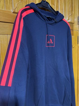 Sudadera Adidas Azul y Roja