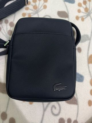 Bolso bandolera Lacoste negro