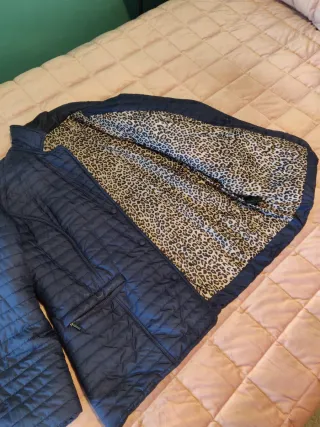 Piumino donna blu taglia IT 48-50