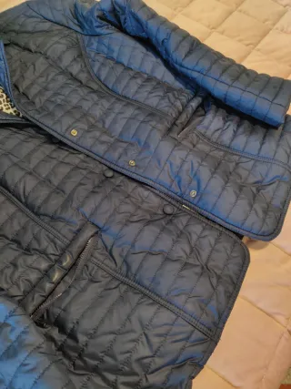 Piumino donna blu taglia IT 48-50