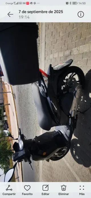 Moto Scooter Automática