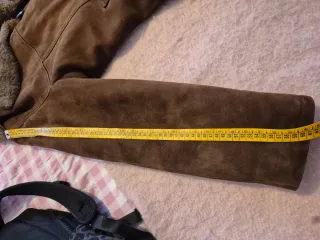 Chaqueta pelliza piel marrón