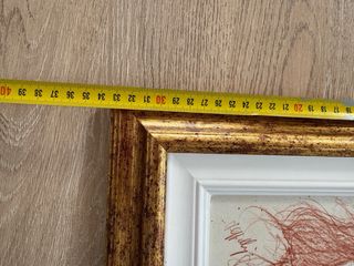 Quadro.sanguigna su cartoncino