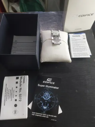 Reloj Casio Edifice Super Illuminator