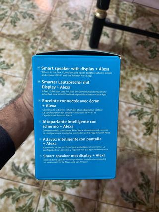 Amazon Echo Spot Nero