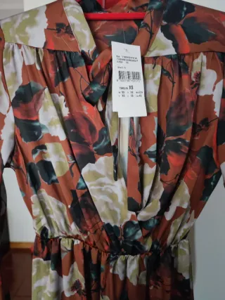 Vestido Motivi estampado floral novo