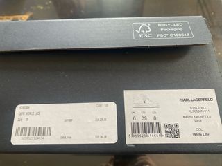 Zapatillas Karl Lagerfeld Blancas y Negras