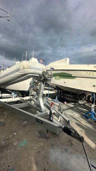 REMOLQUE EMBARCACIÓN DOBLE EJE