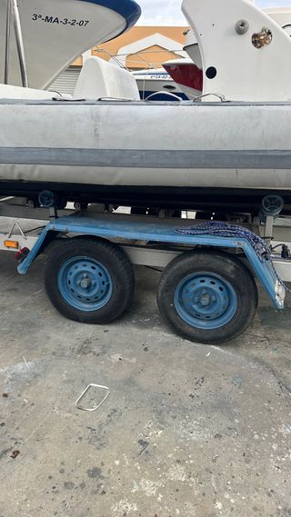 REMOLQUE EMBARCACIÓN DOBLE EJE