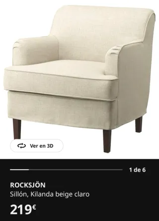 Sillón Ikea Rocksjon