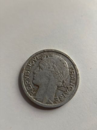 1 Franco 1949 Moneda Francesa