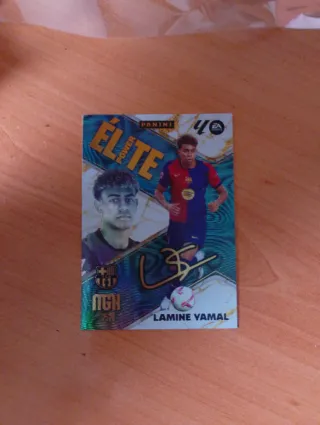 Cromo Lamine Yamal Firmada MGK 25-26