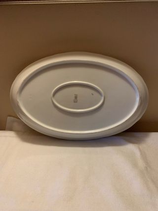 Piatto da portata pesce decorato