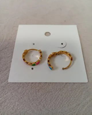 Pendientes de corazones de Shein