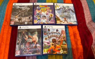 Lote 5 Juegos PS5