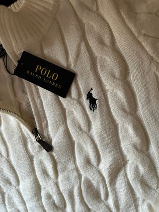 Maglione Polo Ralph Lauren Bianco Taglia M