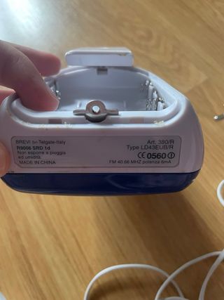 Monitor walkie talkie para bebes-cable o pilas-