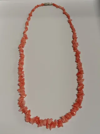 Collana Corallo Naturale Rosa