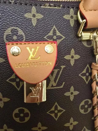 Borsa Louis Vuitton Monogram Marrone Rossa