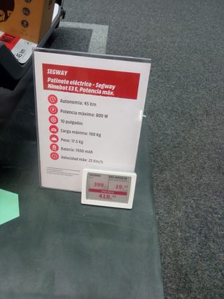 Patinete Eléctrico Ninebot