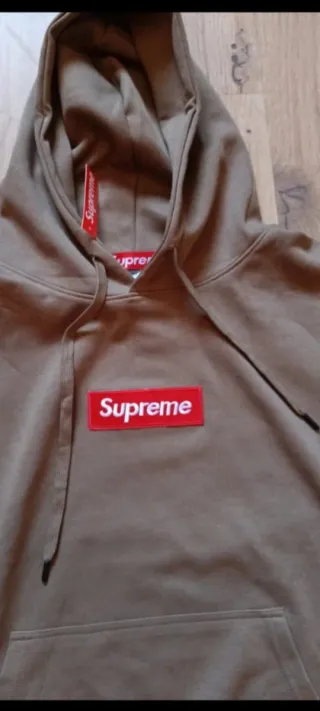 Sudadera Supreme Marrón