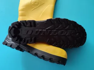 Botas de agua Dunlop amarillas talla 41