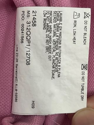 Polo Burberry Rosa Vintage Taglia L Uomo