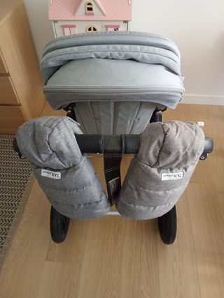 Manoplas Carro Invierno Gris. Marca 7 AM enfant