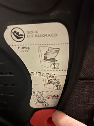 Silla coche Joie contra marcha