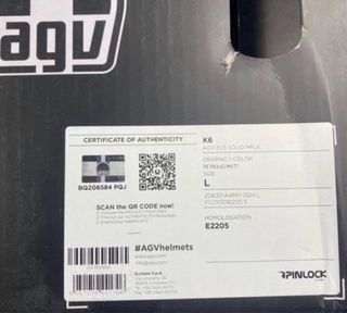 Casco AGV K6 Petrolio Matt Talla L