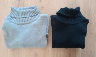 Conjunto 2 jerséis cuello alto