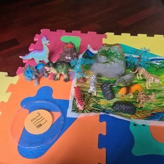 Lotto circa 100 animali giocattolo misti