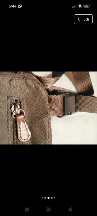 Borsetta tracolla uomo/donna