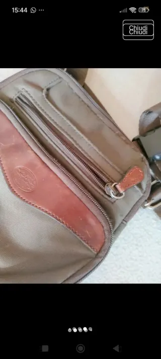 Borsetta tracolla uomo/donna