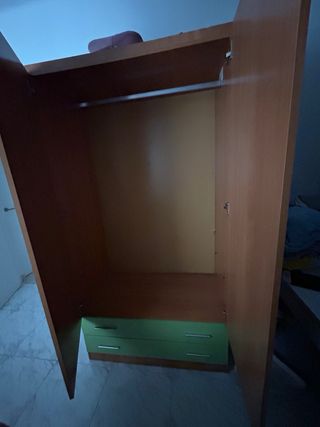 Armario 2 puertas y 2 cajones